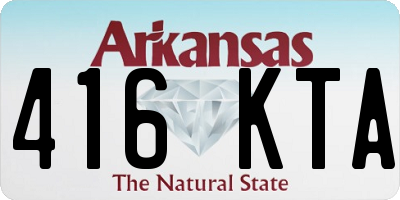 AR license plate 416KTA