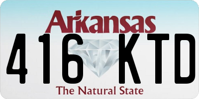 AR license plate 416KTD