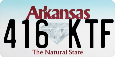 AR license plate 416KTF