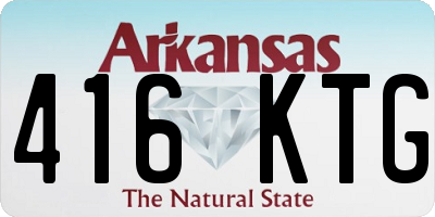 AR license plate 416KTG