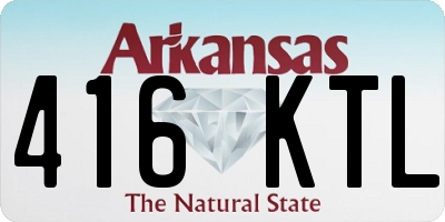 AR license plate 416KTL