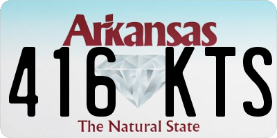 AR license plate 416KTS