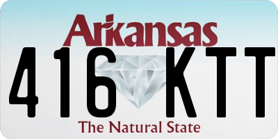 AR license plate 416KTT