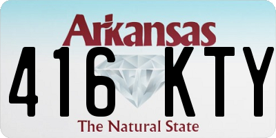 AR license plate 416KTY