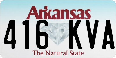 AR license plate 416KVA