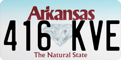 AR license plate 416KVE