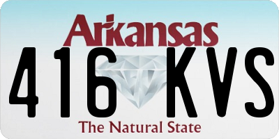 AR license plate 416KVS