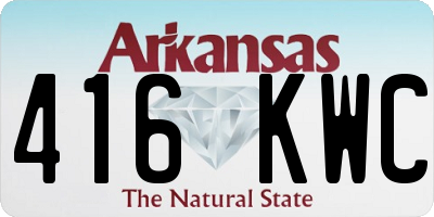 AR license plate 416KWC