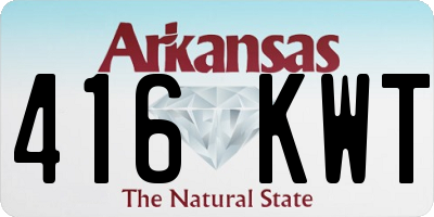 AR license plate 416KWT