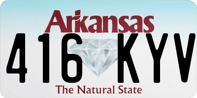 AR license plate 416KYV