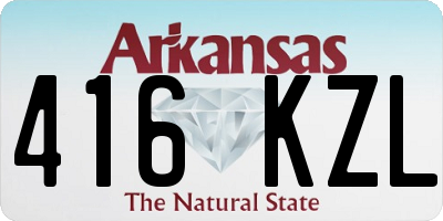 AR license plate 416KZL