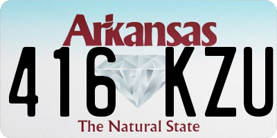 AR license plate 416KZU