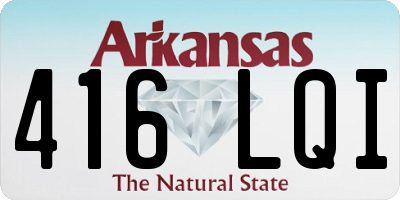 AR license plate 416LQI