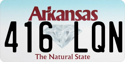 AR license plate 416LQN