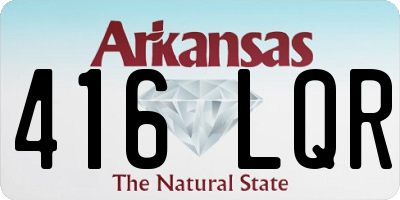AR license plate 416LQR