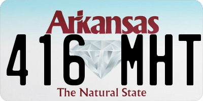 AR license plate 416MHT