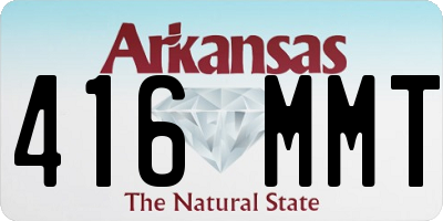 AR license plate 416MMT