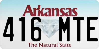 AR license plate 416MTE