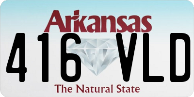 AR license plate 416VLD