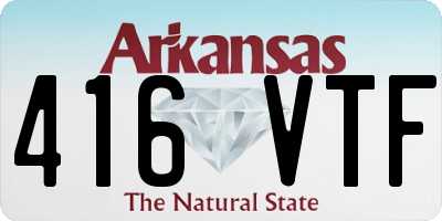 AR license plate 416VTF