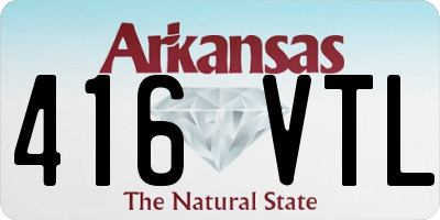 AR license plate 416VTL