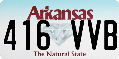 AR license plate 416VVB
