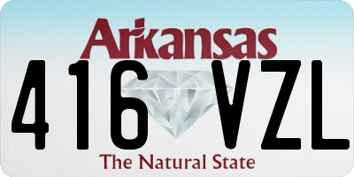 AR license plate 416VZL