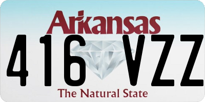 AR license plate 416VZZ
