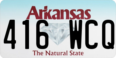 AR license plate 416WCQ