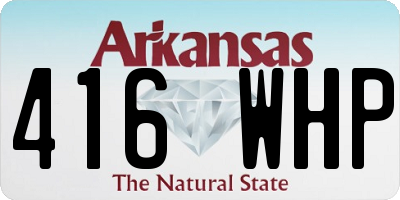 AR license plate 416WHP