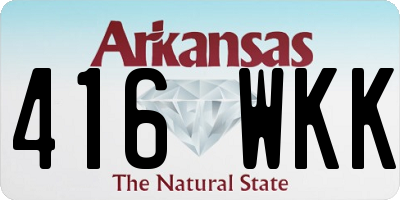AR license plate 416WKK