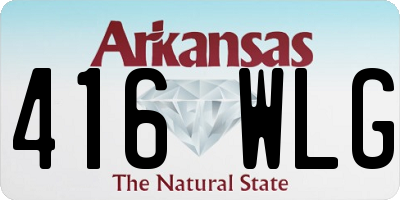 AR license plate 416WLG
