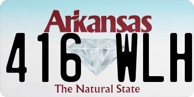AR license plate 416WLH