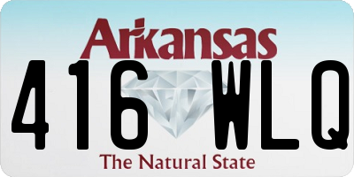 AR license plate 416WLQ