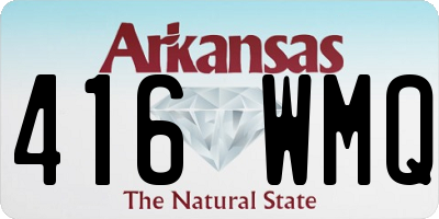 AR license plate 416WMQ