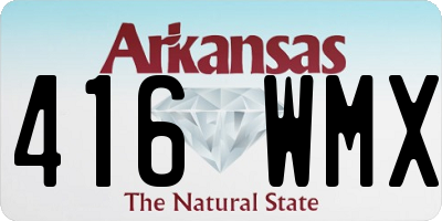AR license plate 416WMX