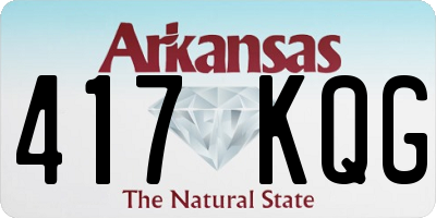 AR license plate 417KQG