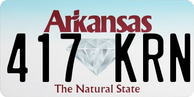 AR license plate 417KRN