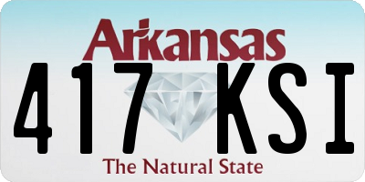 AR license plate 417KSI