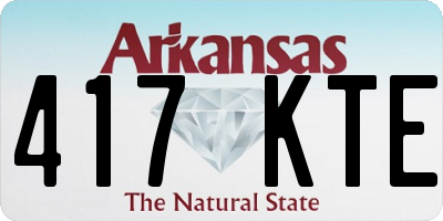 AR license plate 417KTE