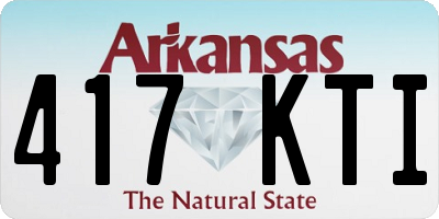 AR license plate 417KTI
