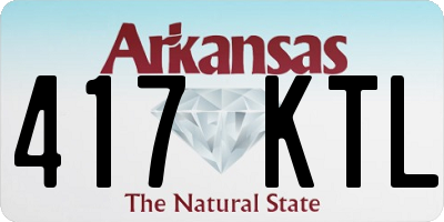 AR license plate 417KTL