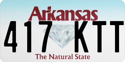 AR license plate 417KTT