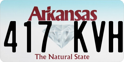 AR license plate 417KVH