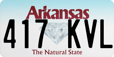 AR license plate 417KVL