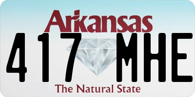 AR license plate 417MHE