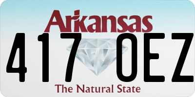 AR license plate 417OEZ