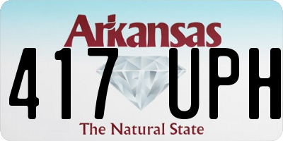 AR license plate 417UPH