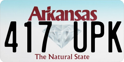AR license plate 417UPK