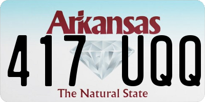 AR license plate 417UQQ